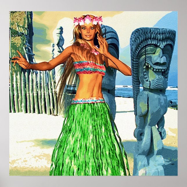 BeSnyn Hawaii Poster (Framsidan)