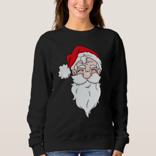Besnyt Jultomten Ansikte med Hat Beard jul 1 T Shirt