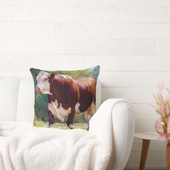 BeSnyval Hereford Bull Kudde (Soffa)