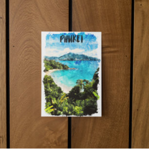 BeSnyval Phuket Thailand Beach Paradise Vykort