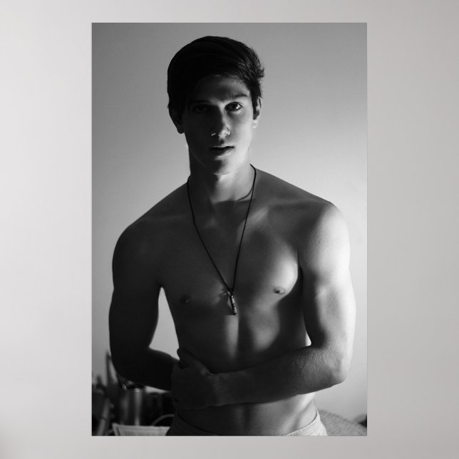 BeSnyval Young Man Poster (Framsidan)