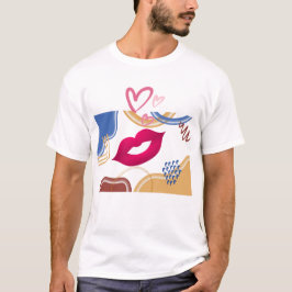 Beso de colores t shirt