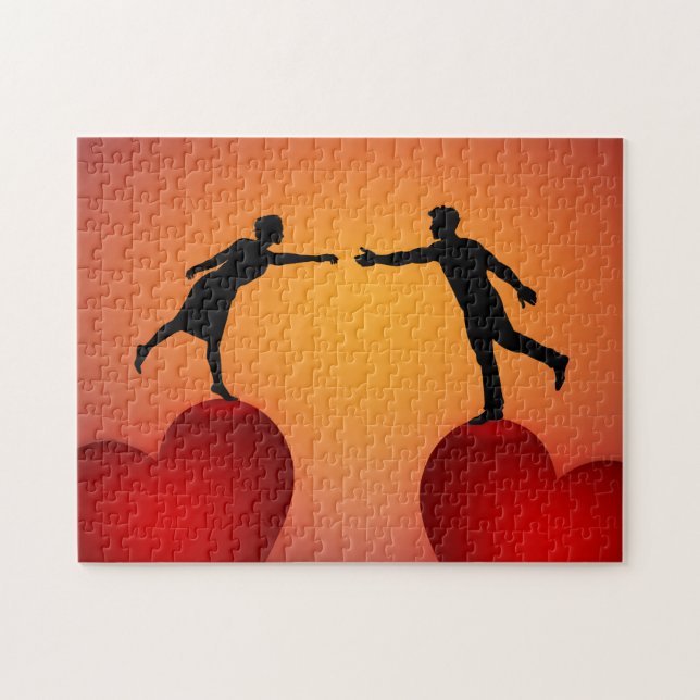 Besoin d'kärlek pussel (Horisontell)