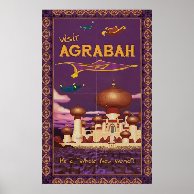 Besök Agripah Poster (Framsidan)