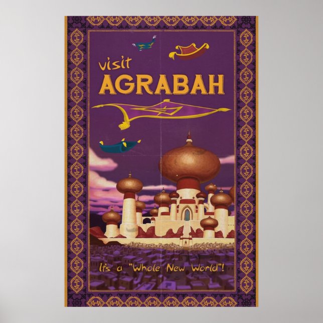 Besök Agripah Poster (Framsidan)