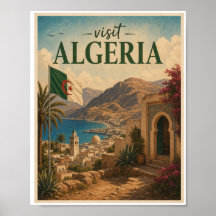 Besök Algeriet Resa Vintage