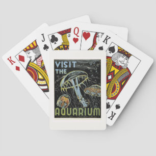 Besök Aquarium - WPA Poster geléer, maneter Casinokort