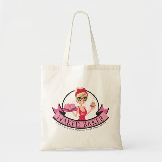 Besök av Kärlek Baker Tote Bag Tygkasse (Framsidan)