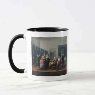 Besök av Monsieur och madamen Necker Mugg