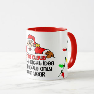 Besök Bah Humbug från jultomten Mugg