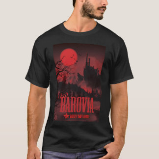 Besök Barovia - Röd T Shirt