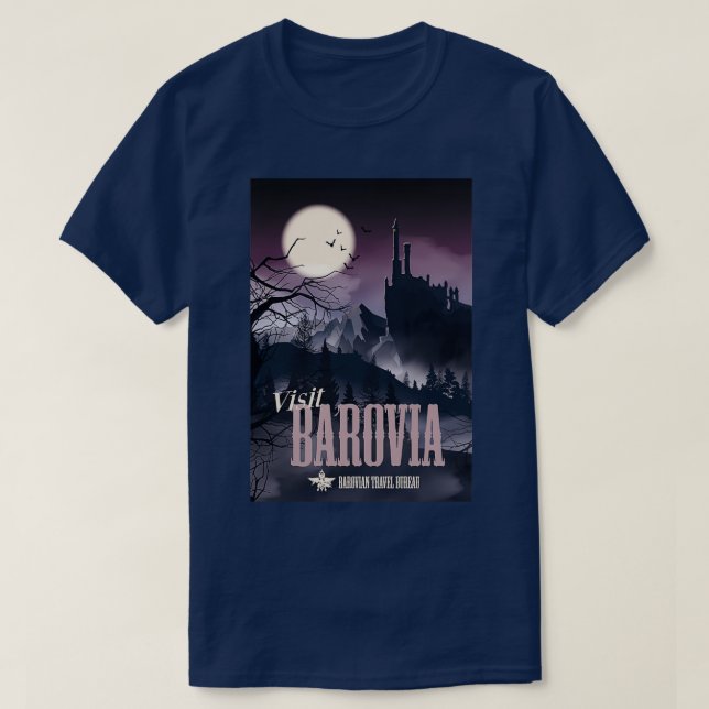 Besök Barovia T Shirt (Design framsida)