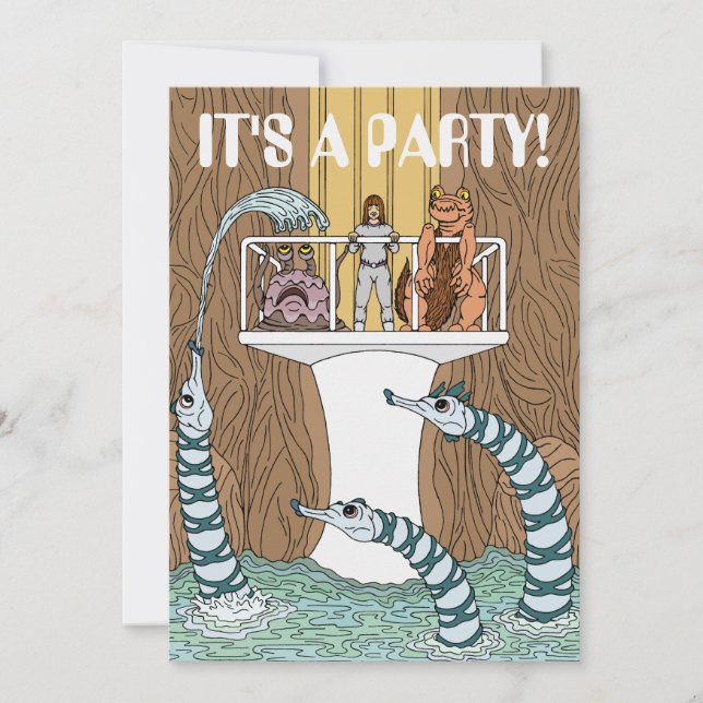 Besök Bassäng i Piptrixons Inbjudningar (Framsida)