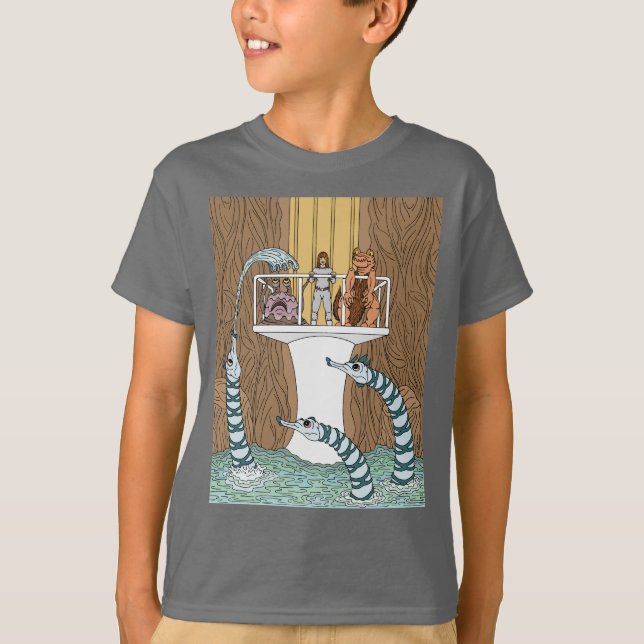 Besök Bassäng i Piptrixons T Shirt (Framsida)