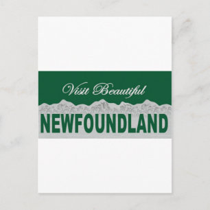 Besök Bevalt Newfoundland Vykort
