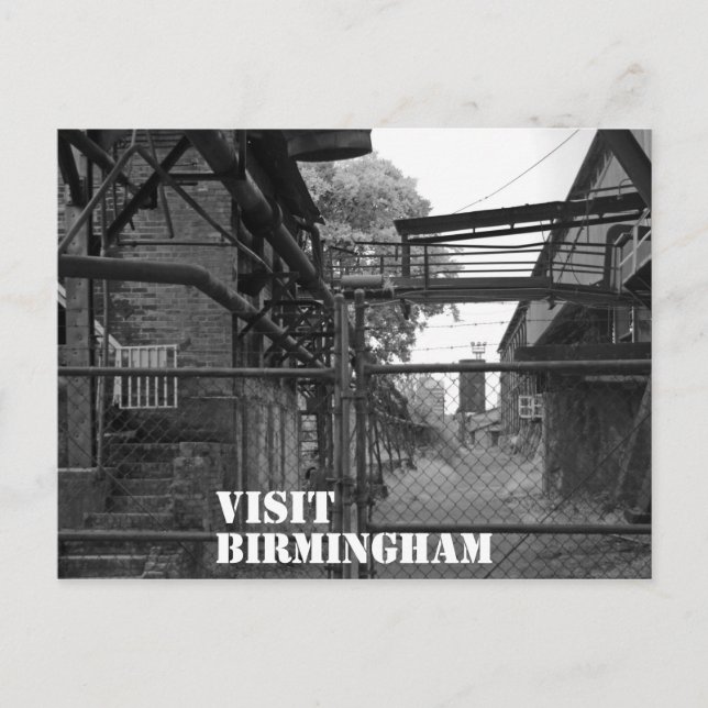 Besök Birmingham Vykort (Framsida)