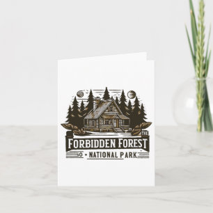 Besök den förbjudna nationalparken Forest National Kort