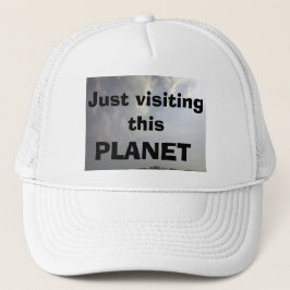 BESÖK DEN HÄR PLANET-TRUCKERKEPSEN TRUCKERKEPS