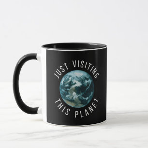 Besök den här planeten Black Mugg