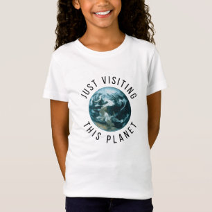 Besök den här planeten t shirt
