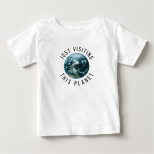 Besök den här planeten t shirt