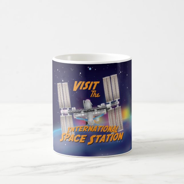 Besök den Internationella rymdstationen Kaffemugg (Center)