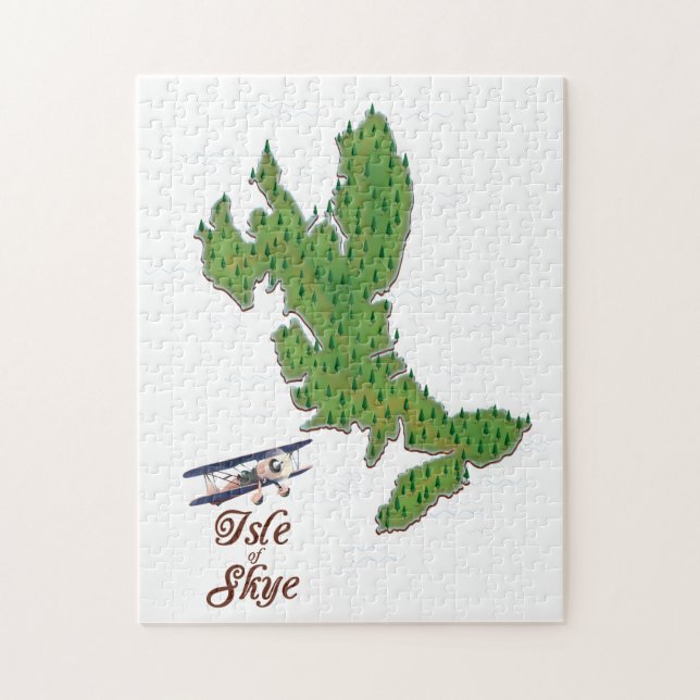 Besök den vackra ön Skye Pussel (Vertikal)