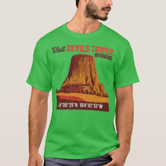 Besök Djävulen Torn Funny T Shirt