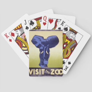 "Besök djurparken" Casinokort