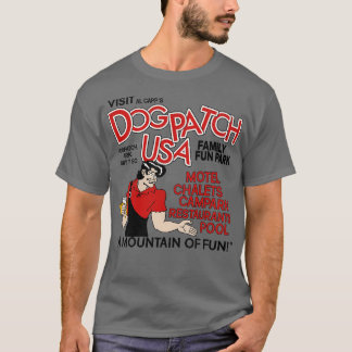 Besök Dogpatch USA Defunct Amusement Park TShirt T Shirt