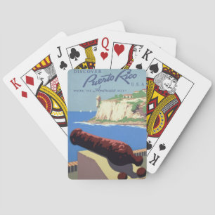 Besök El Morro-fästningen, Puerto Rico, Gamla San Casinokort