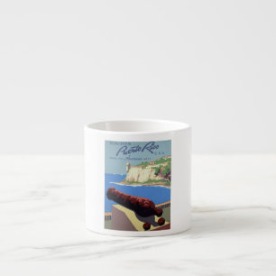 Besök El Morro-fästningen, Puerto Rico, Gamla San Espressomugg