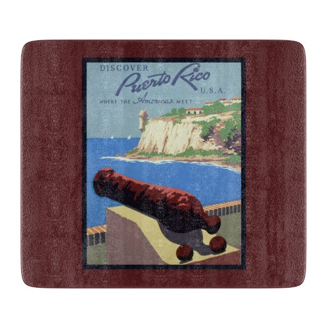 Besök fästningen El Morro, Puerto Rico, Gamla San  (Framsidan)