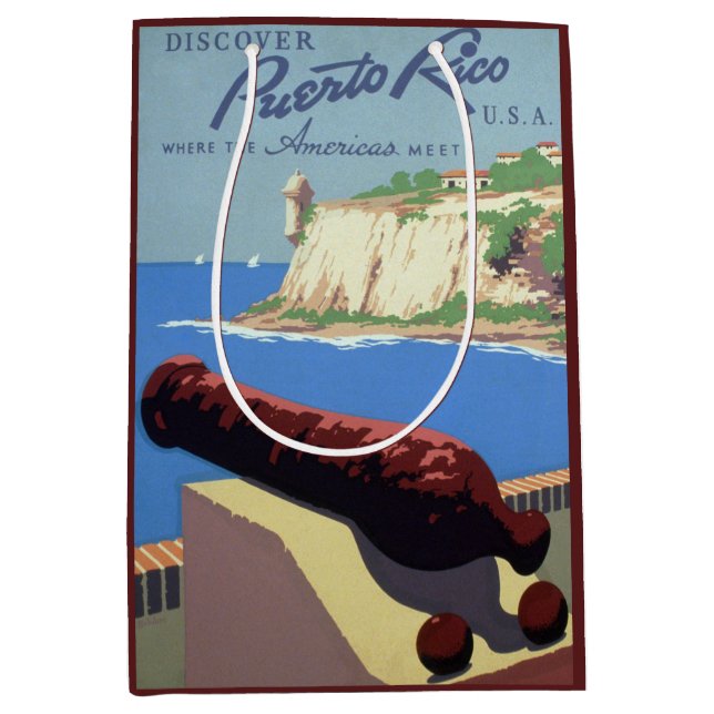 Besök fästningen El Morro, Puerto Rico, Gamla San  (Framsidan)