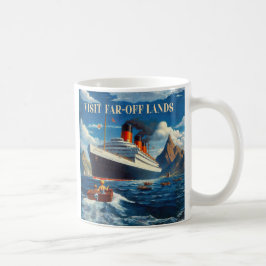 Besök fjärråtkomst kaffemugg