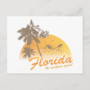 Besök Florida, Väderns Underbara - orkanen Vykort