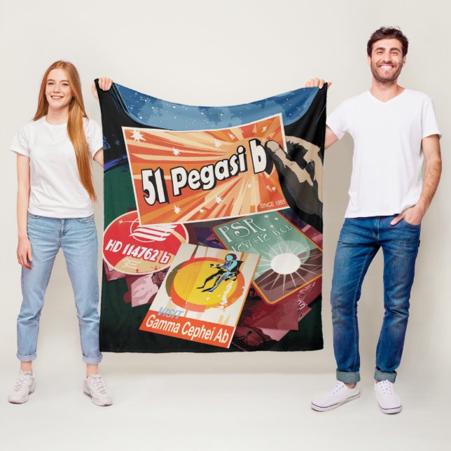 Besök första exoplaneten som hittats utanför solsy fleecefilt (På plats)