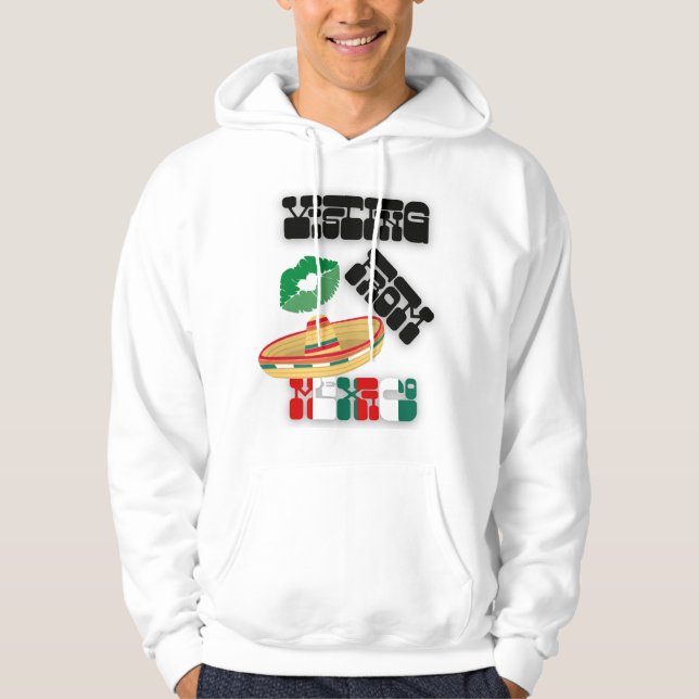 Besök från Mexiko Hoodie (Framsida)