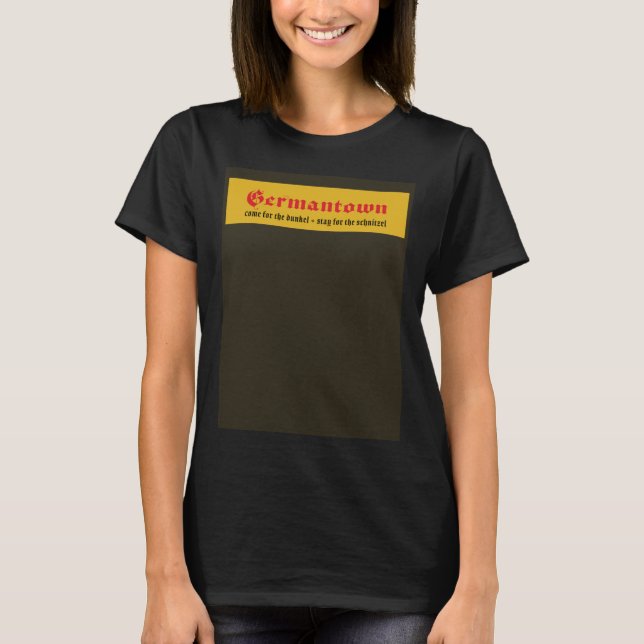 Besök Germantown T Shirt (Framsida)