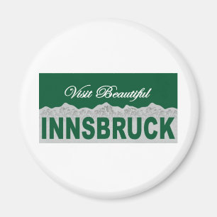 Besök härliga Innsbruck Magnet