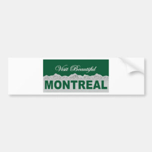 Besök härliga Montreal Bildekal