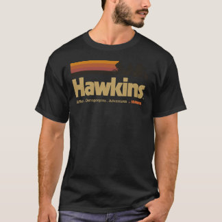 Besök Hawkins Indiana Vintage 80&x27;s TV-serie C T Shirt