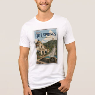 Besök Hot Springs National Park Resa Vintage T Shirt