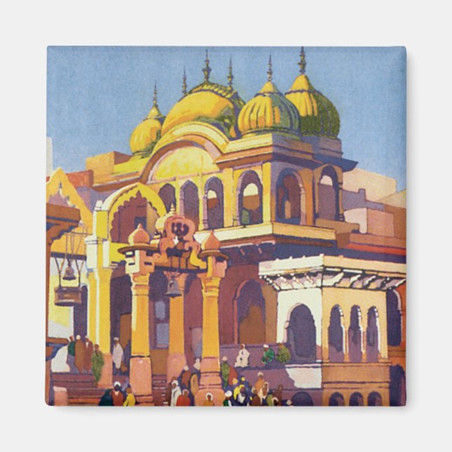 Besök India Muttra Magnet (Framsidan)