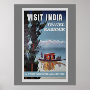 Besök Indien Poster
