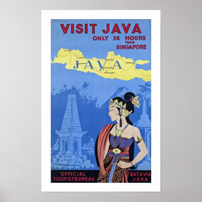 Besök Java Poster (Framsidan)
