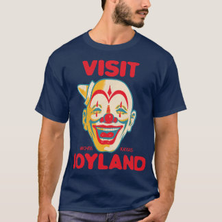 Besök Joyland Retro Defunct Amusement Park Wichita T Shirt