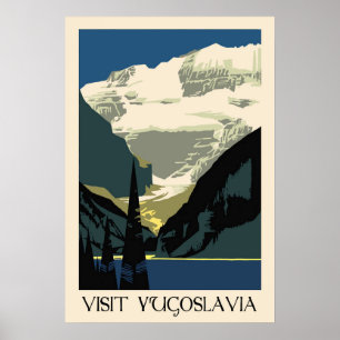 Besök Jugoslavien Poster