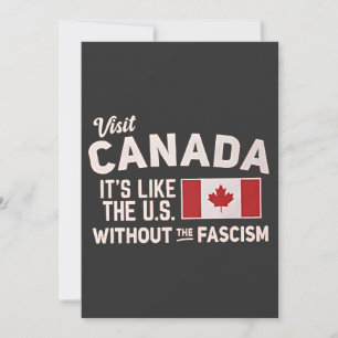 Besök Kanada Det är som USA men utan fascism Spara Datumet