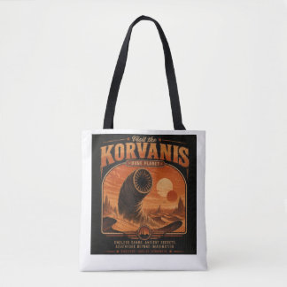 Besök Korvanis – Vintage Ökenplanet Resemål Tygkasse